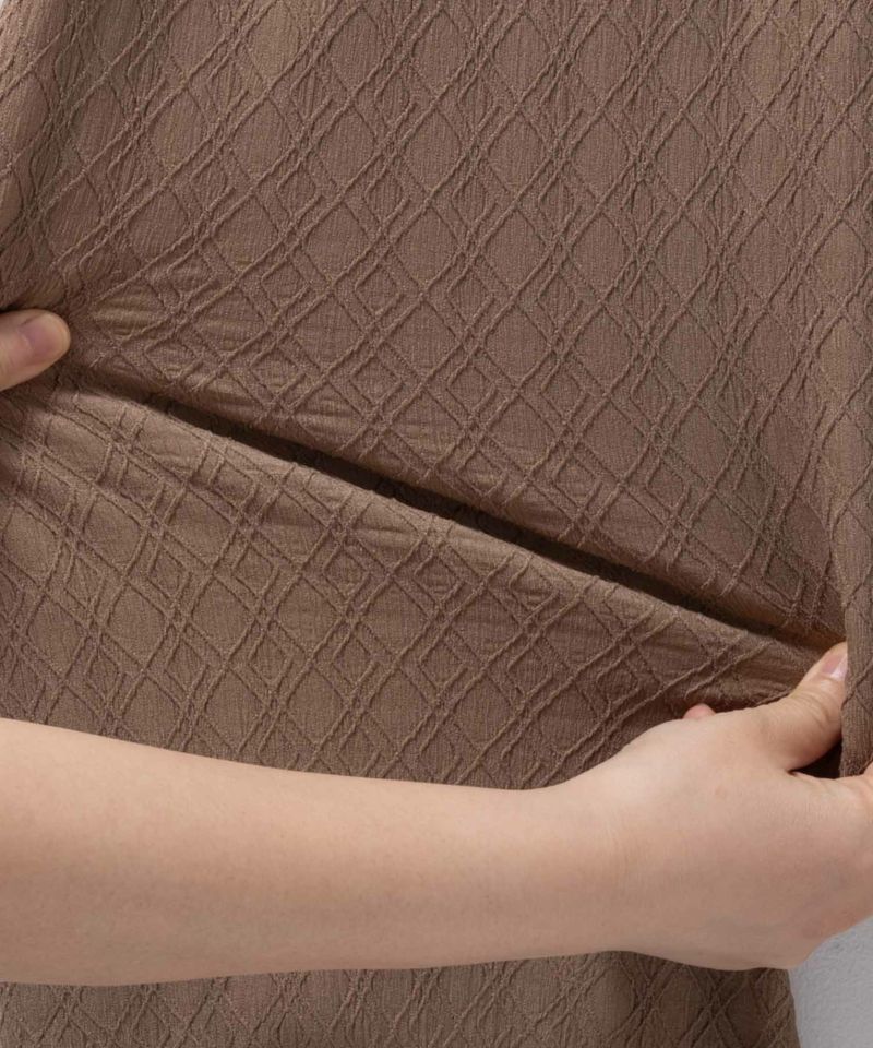 Howdy Marie ジャガードセミワイドパンツ レディース商品画像-19