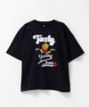 T-GRAPHICS ビッグシルエット パロディ半袖Tシャツ キッズ ネコポス 対応商品