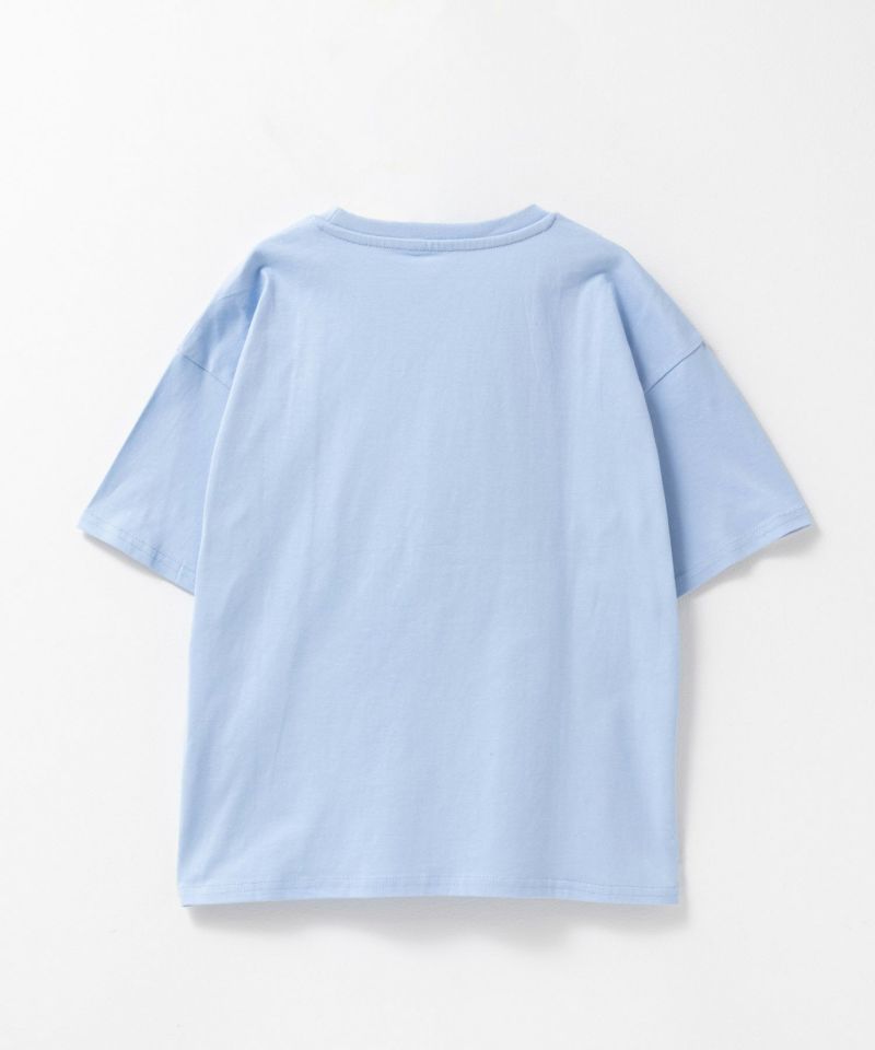 T-GRAPHICS  ビッグシルエット パロディ半袖Tシャツ キッズ メール便 対応商品商品画像-4