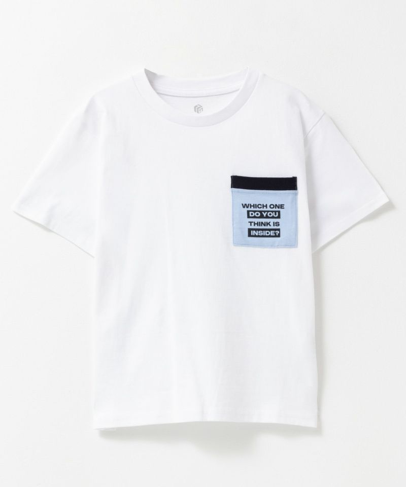 T-GRAPHICS  ポケット付きグラフィック半袖Tシャツ キッズ メール便 対応商品商品画像-3