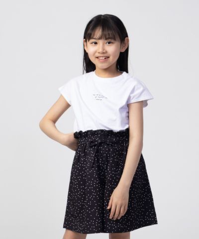 T-GRAPHICS  フレンチスリーブプリント半袖Tシャツ キッズ ネコポス 対応商品