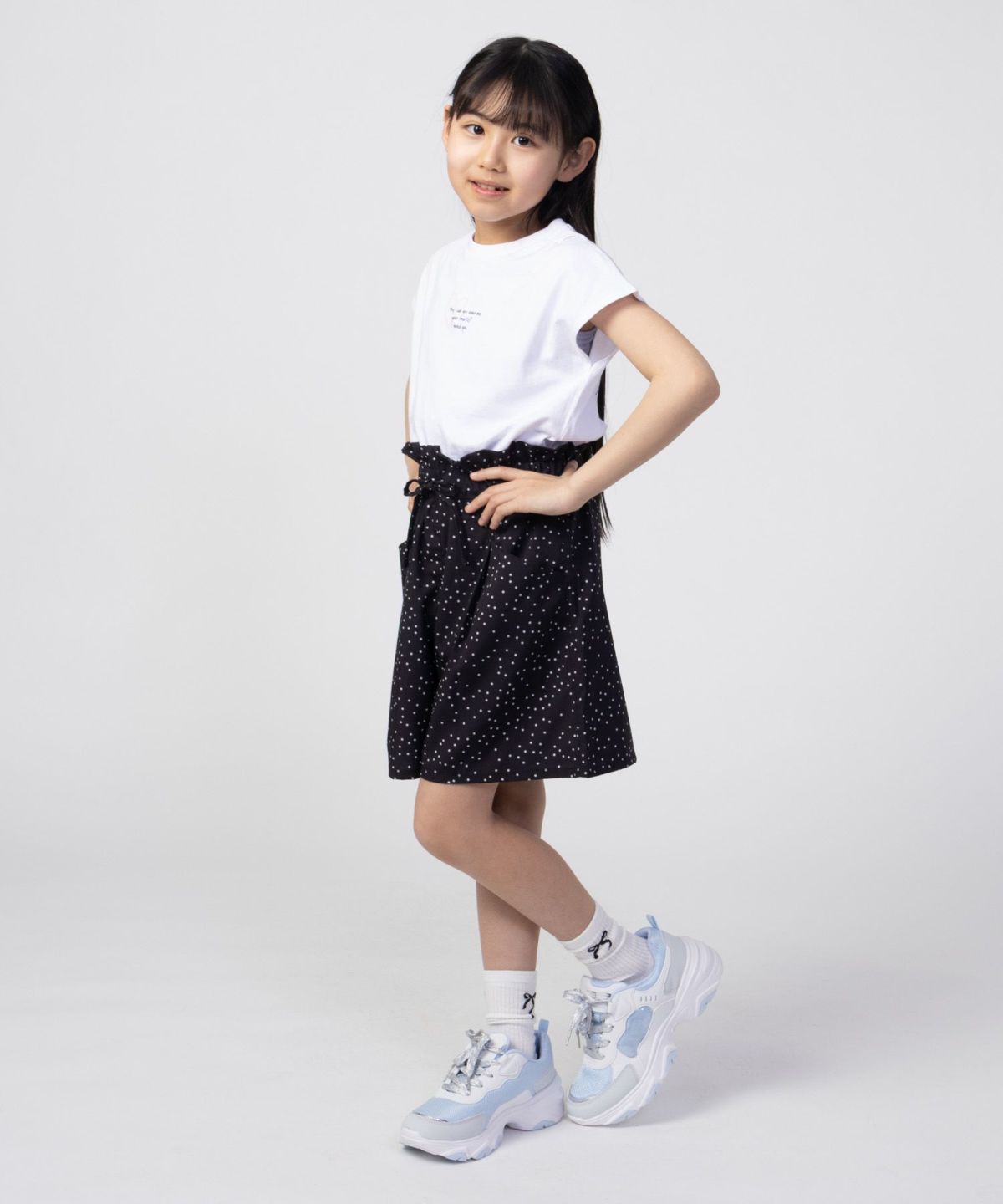 T-GRAPHICS フレンチスリーブプリント半袖Tシャツ キッズ ネコポス 対応商品