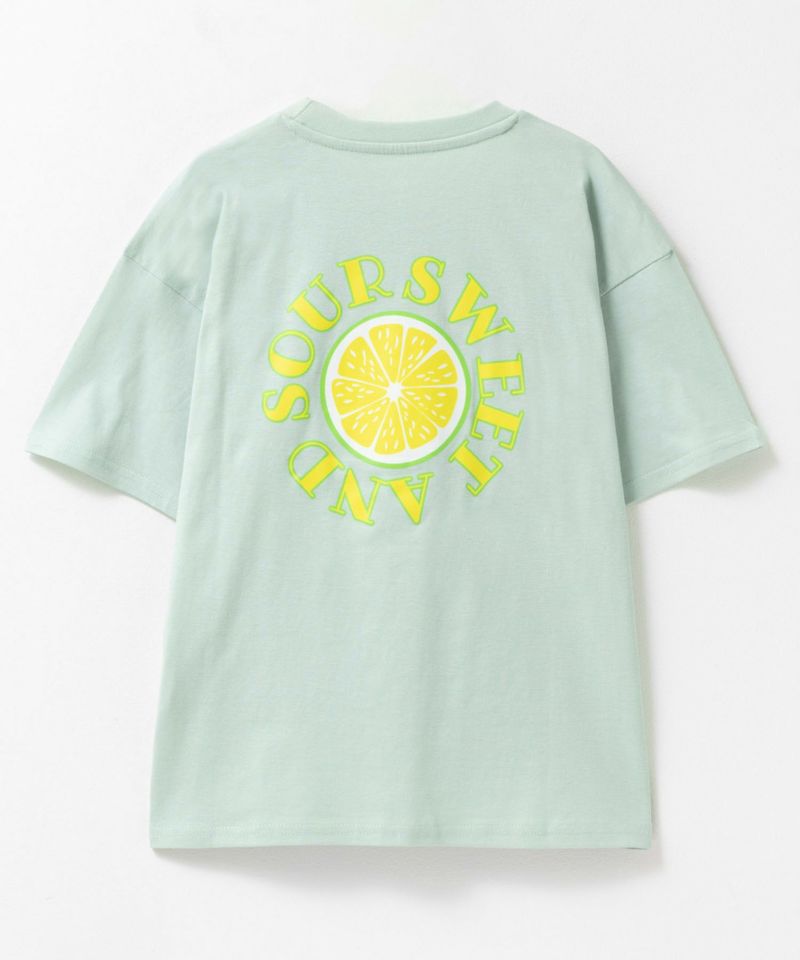 T-GRAPHICS  ビッグシルエット スイーツ柄半袖Tシャツ キッズ メール便 対応商品商品画像-2