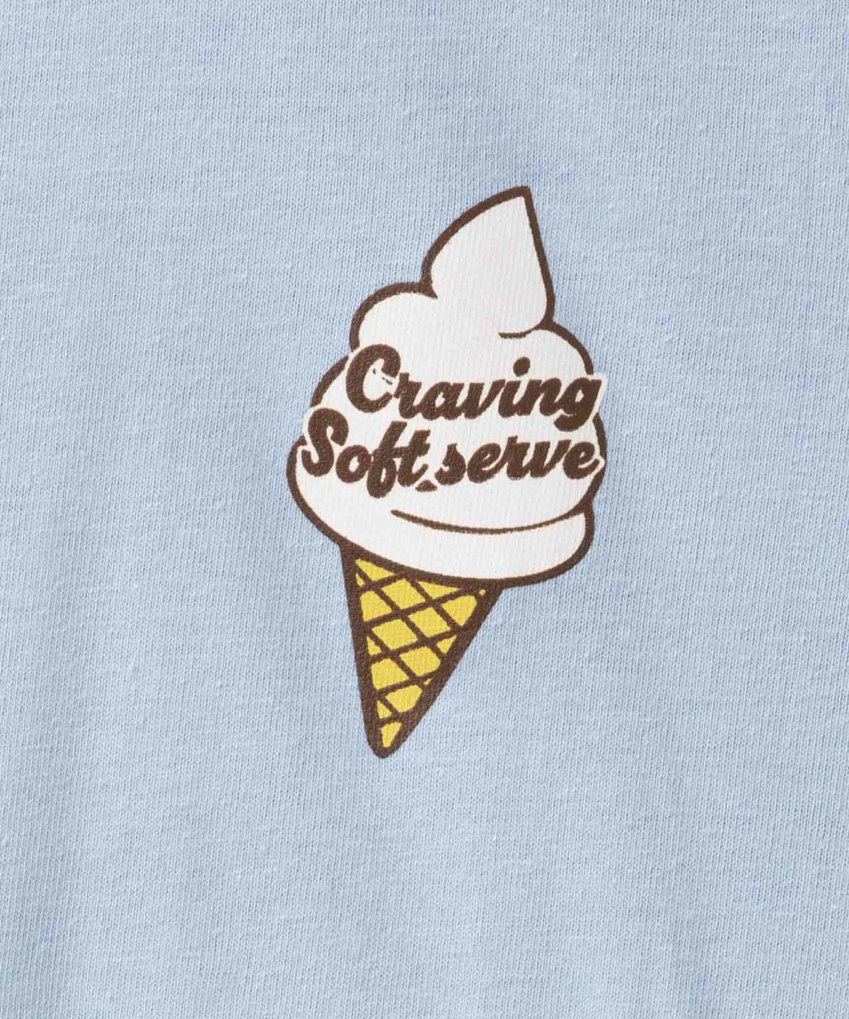 T-GRAPHICS ビッグシルエット スイーツ柄半袖Tシャツ キッズ ネコポス 対応商品