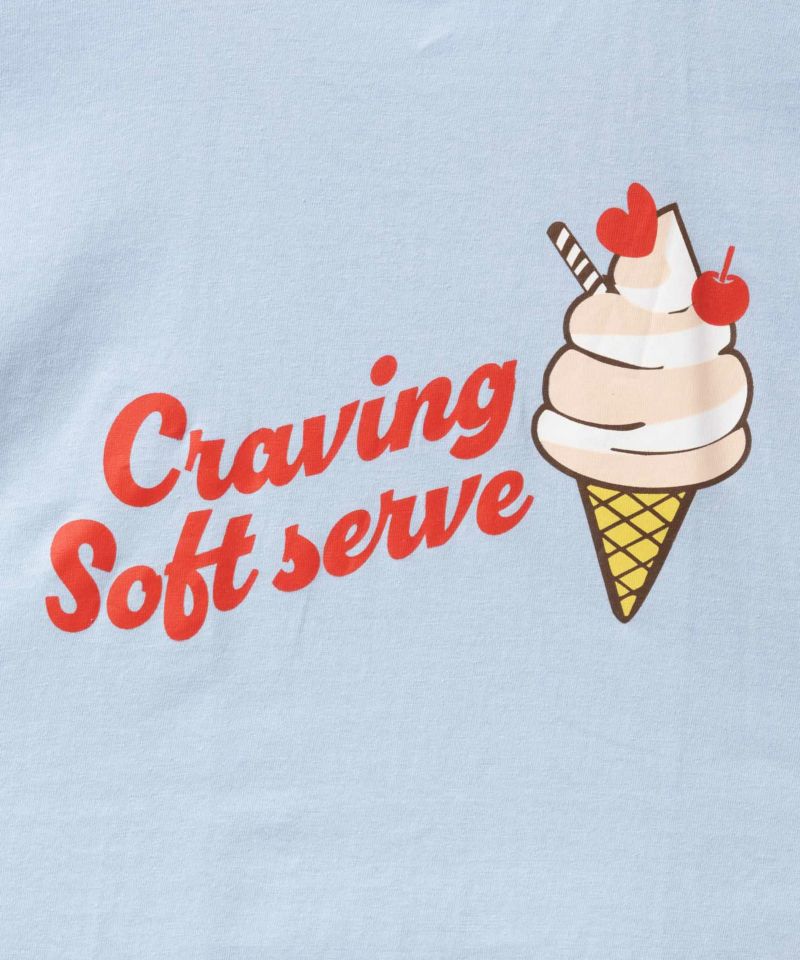 T-GRAPHICS ビッグシルエット スイーツ柄半袖Tシャツ キッズ メール便 対応商品商品画像-8