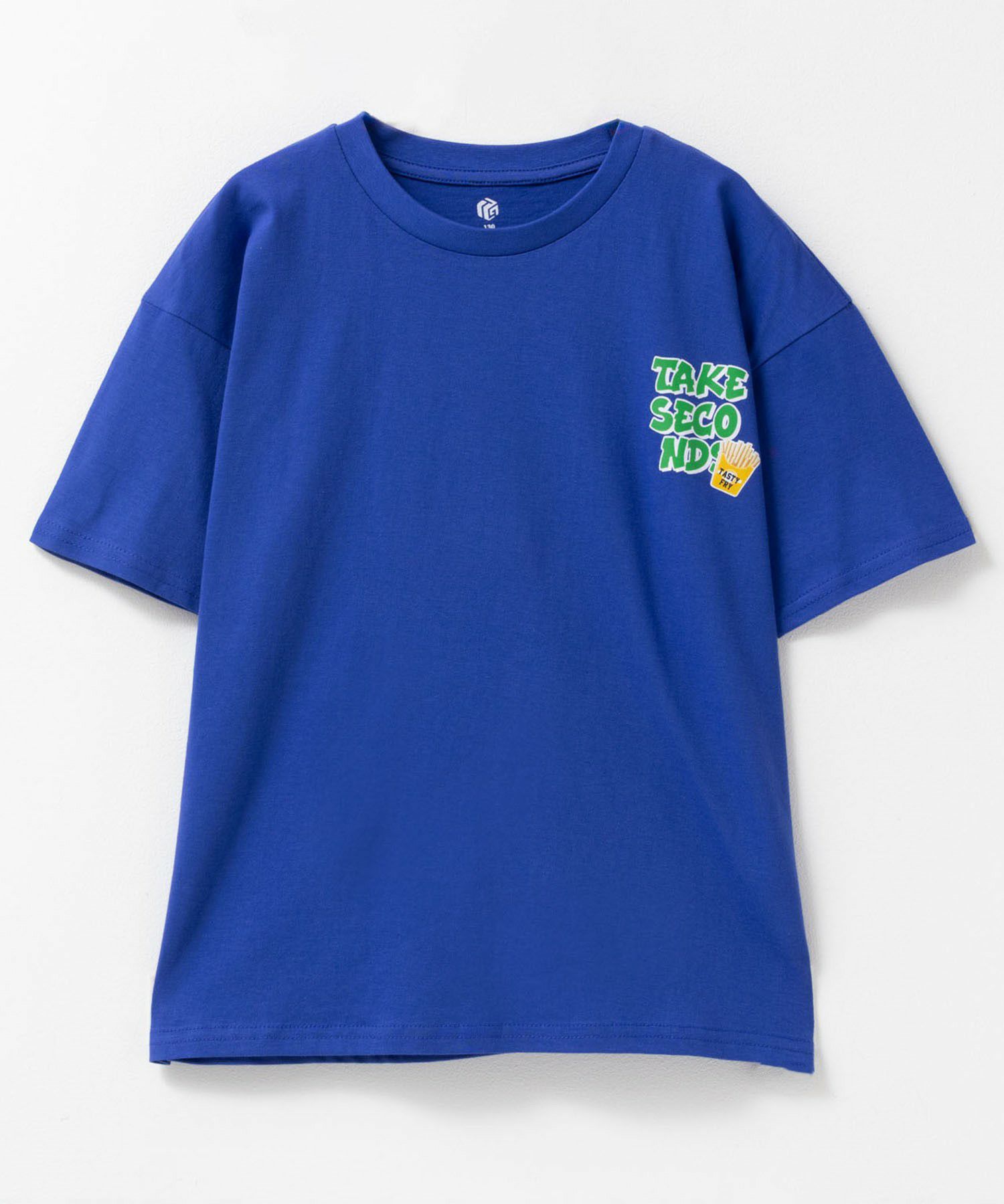 T-GRAPHICS  ビッグシルエット フード柄半袖Tシャツ キッズ メール便 対応商品商品画像-3