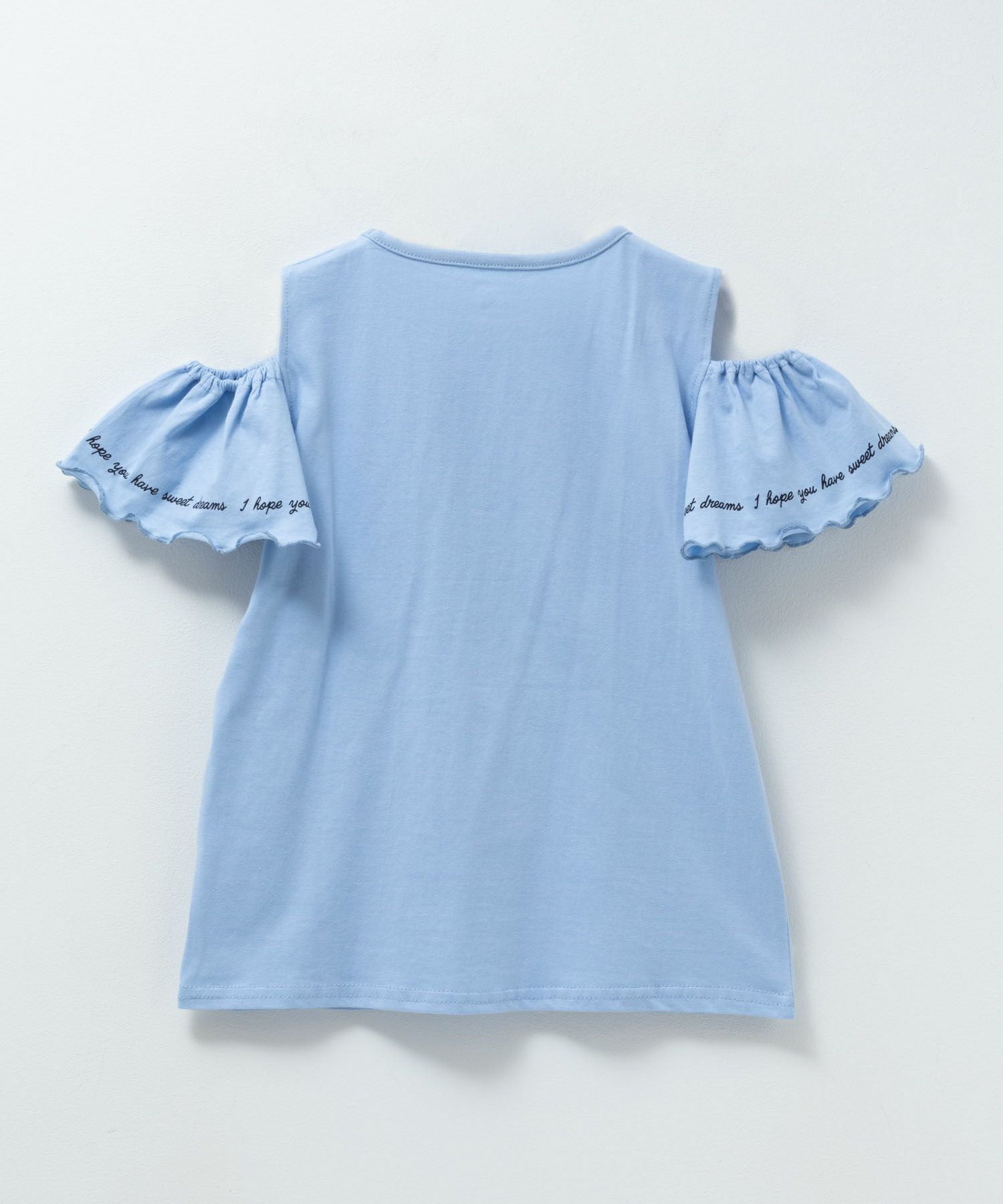 T-GRAPHICS  肩開きデザインプリント半袖Tシャツ キッズ メール便 対応商品商品画像-6