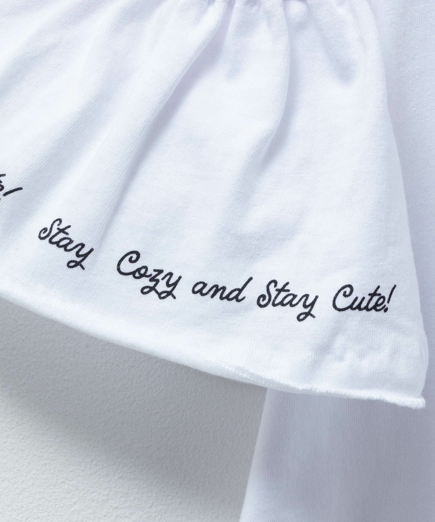 T-GRAPHICS 肩開きデザインプリント半袖Tシャツ キッズ ネコポス 対応商品