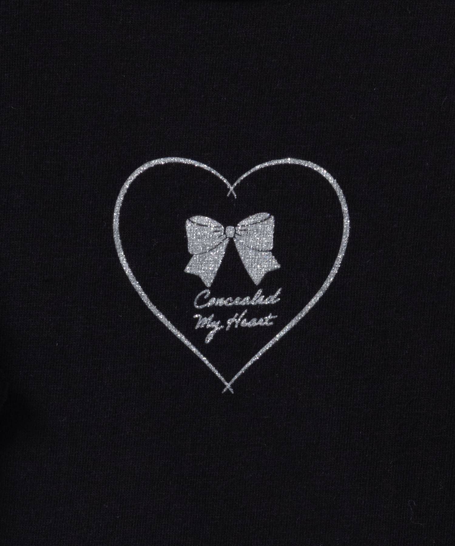 T-GRAPHICS 肩フリルデザインプリント半袖Tシャツ キッズ ネコポス 対応商品