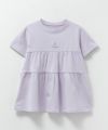 T-GRAPHICS ティアードデザインプリント半袖Tシャツ キッズ ネコポス 対応商品