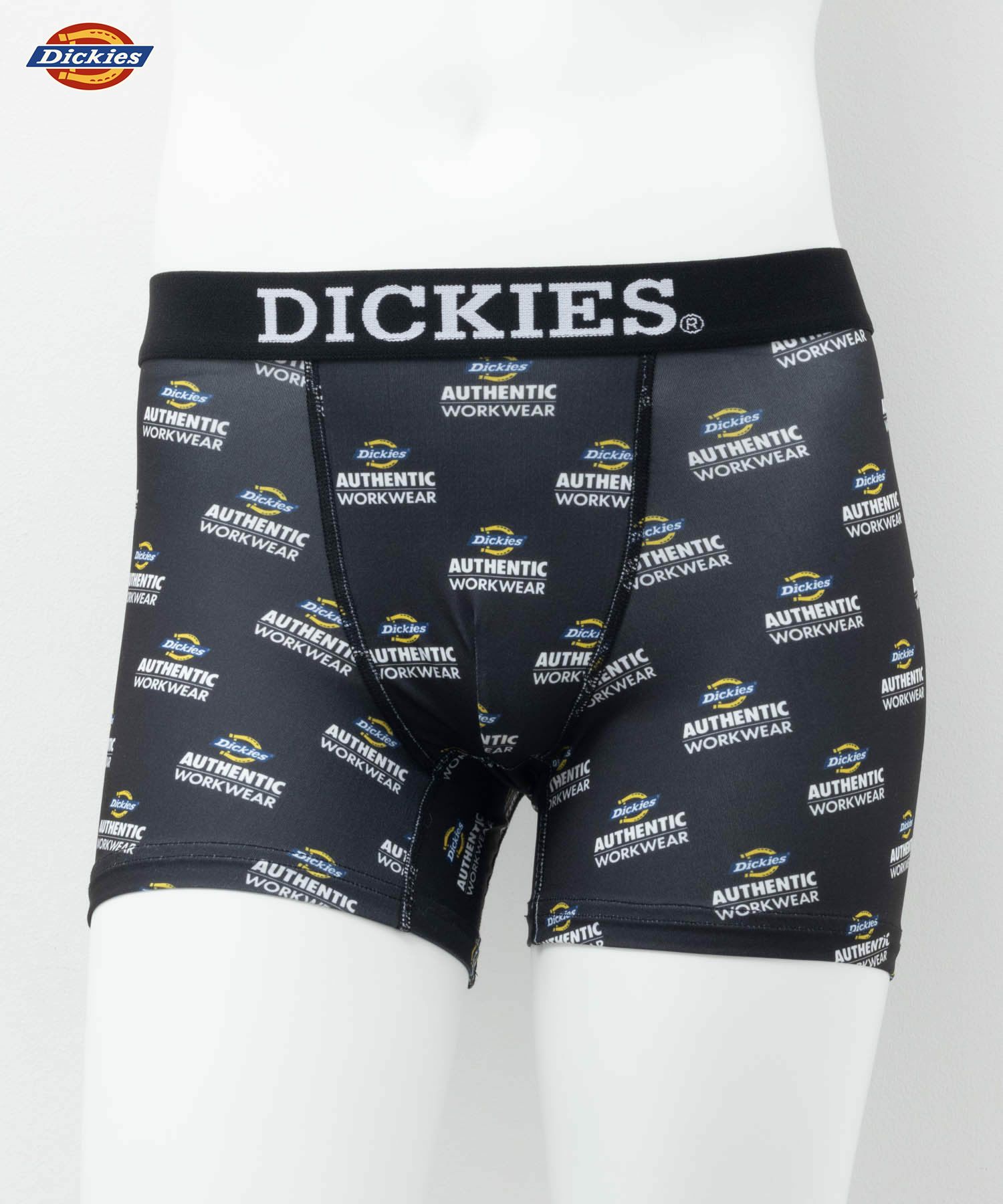 Dickies  ボクサーパンツ オーセンティックロゴ総柄 メンズ メール便 対応商品商品サムネイル-1