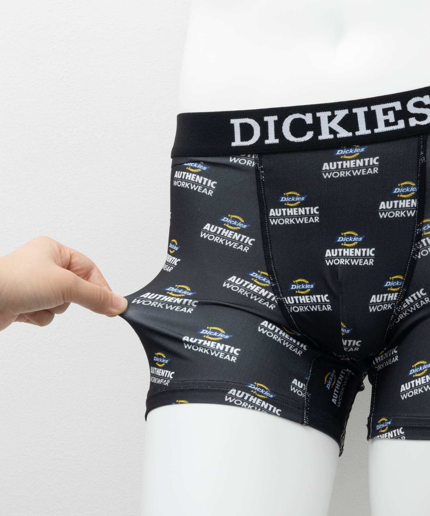 Dickies ボクサーパンツ オーセンティックロゴ総柄 メンズ ネコポス 対応商品