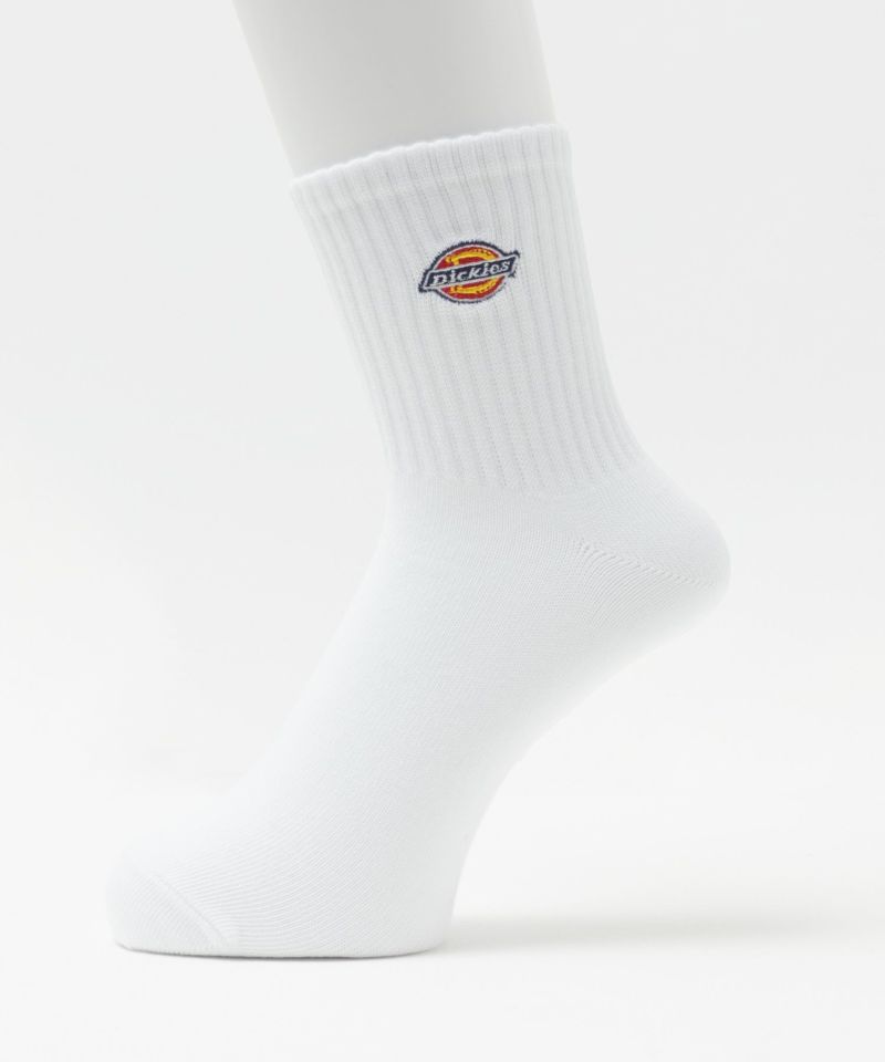 Dickies クォーターソックス アソート刺繍 3足組 メンズ