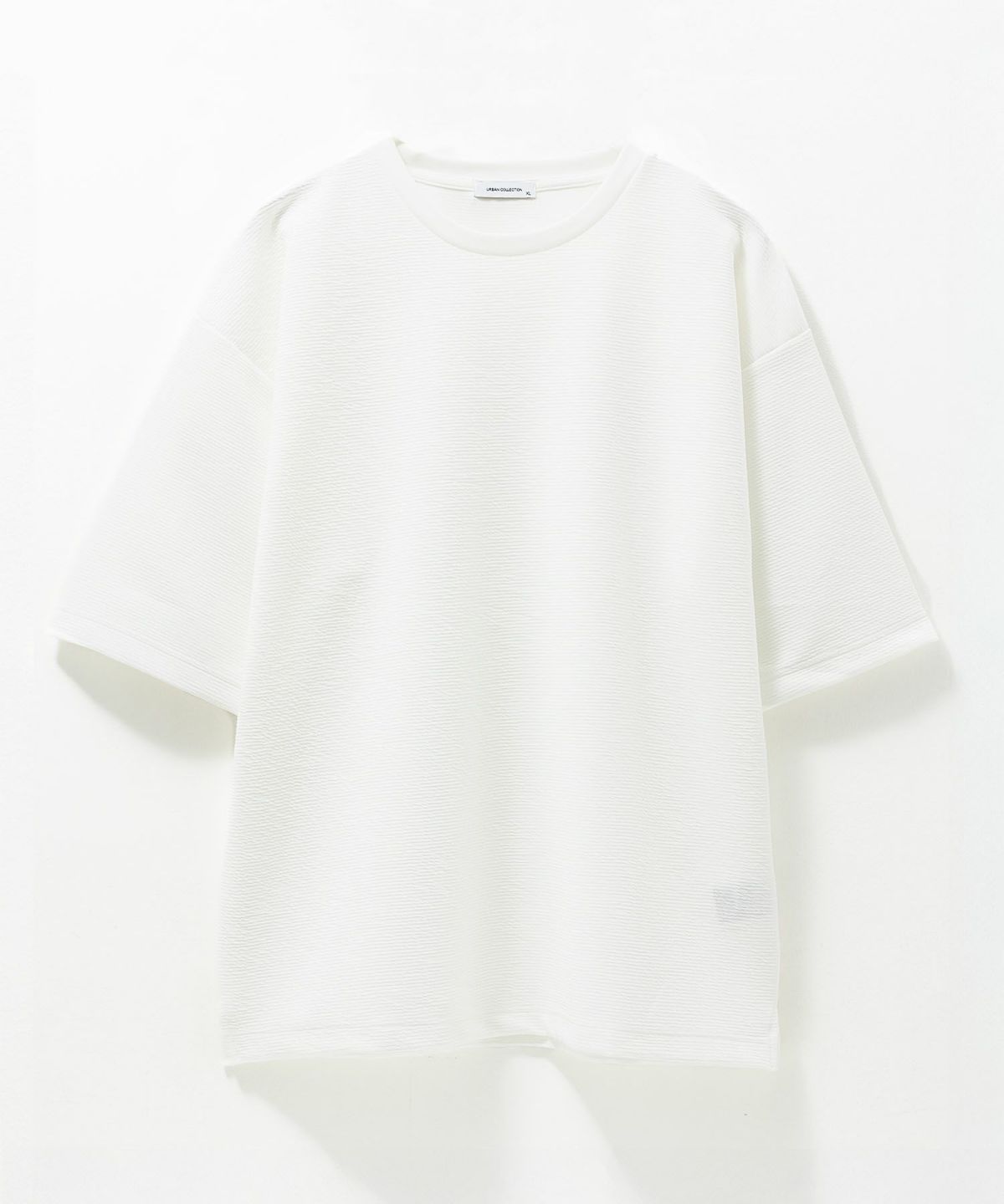 URBAN COLLECTION AIR Smoosy ドライリップル 無地テーパードTシャツ メンズ ネコポス 対応商品