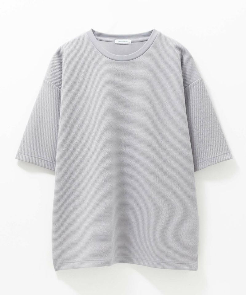 URBAN COLLECTION  AIR Smoosy ドライリップル 無地テーパードTシャツ メンズ メール便 対応商品商品画像-25