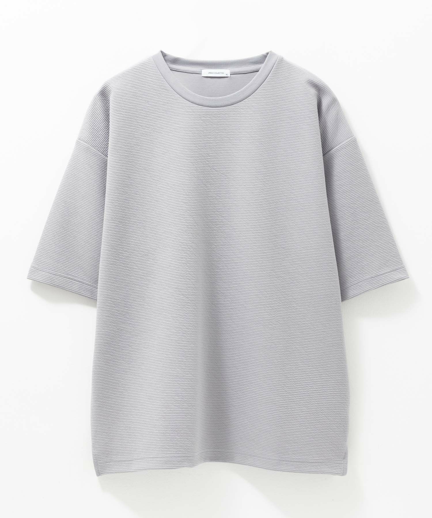 URBAN COLLECTION  AIR Smoosy ドライリップル 無地テーパードTシャツ メンズ メール便 対応商品商品画像-25