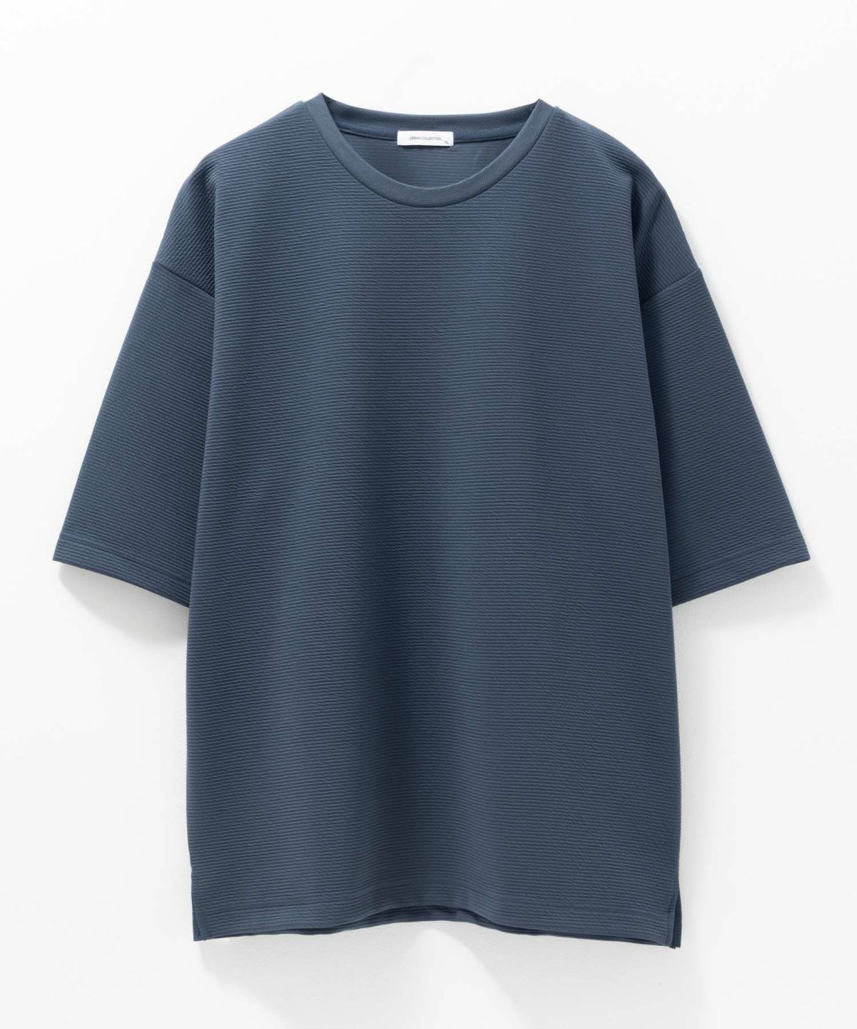 URBAN COLLECTION AIR Smoosy ドライリップル 無地テーパードTシャツ メンズ ネコポス 対応商品