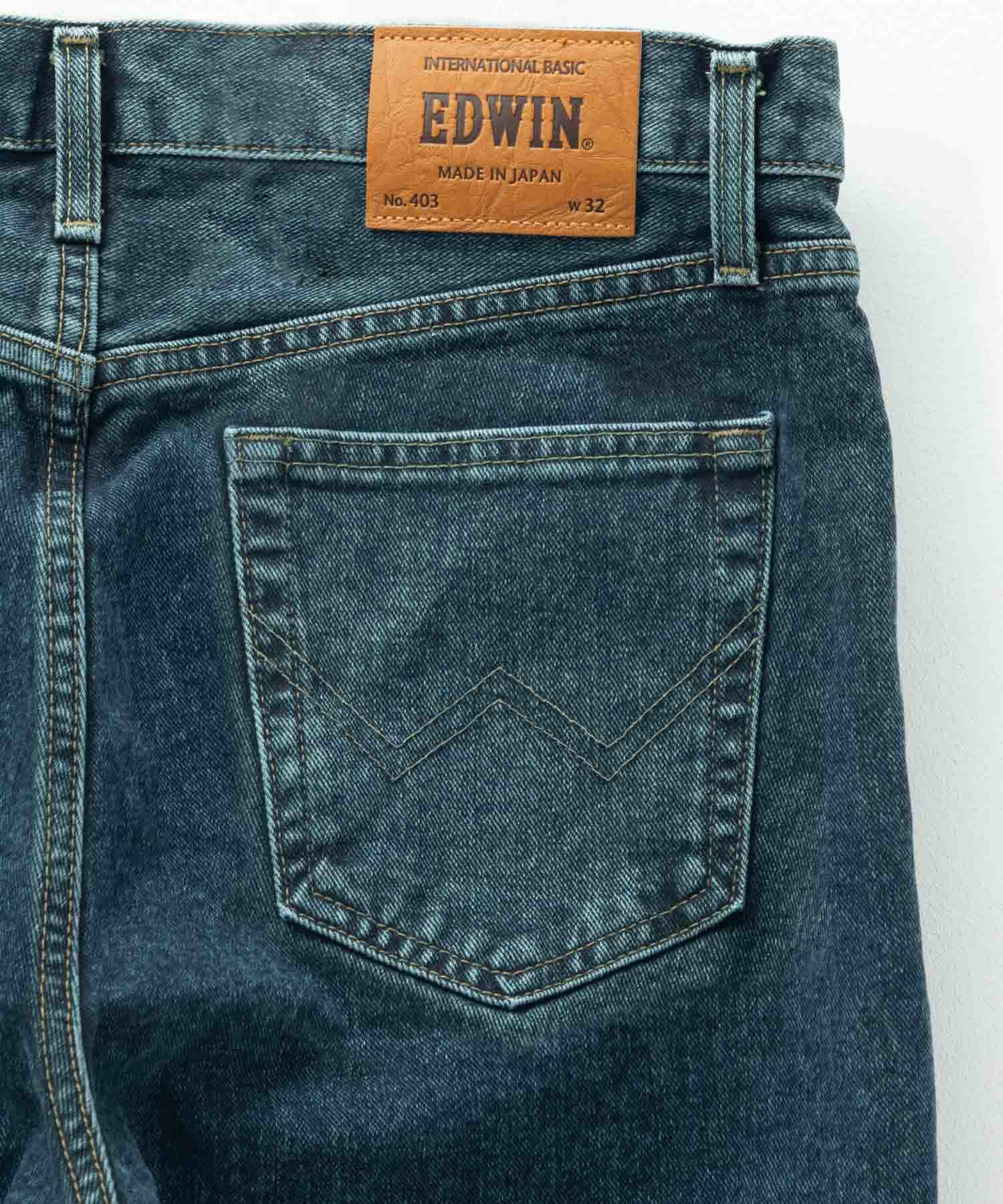 EDWIN インターナショナルベーシック ストレート E403 メンズ