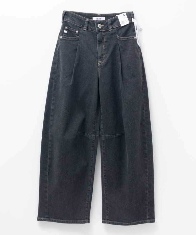 [期間限定価格]SOMETHING  HANA タックカーブデニムパンツ レディース商品画像-10