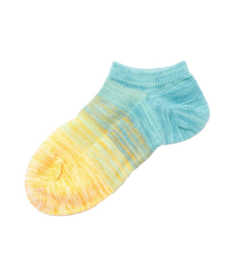 NAVY  アンクルソックス グラデーションメッシュ レディース商品画像-4