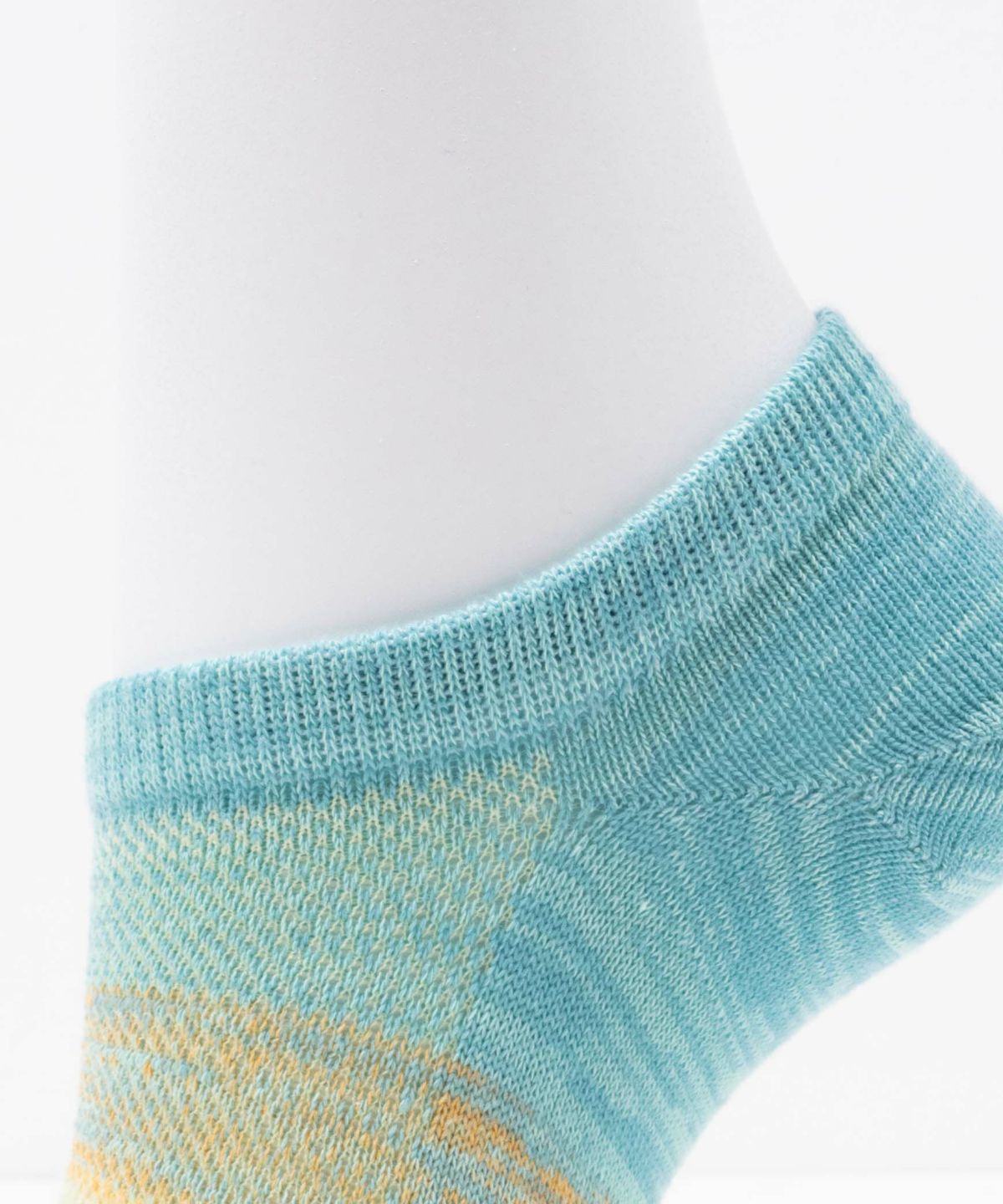 NAVY アンクルソックス グラデーションメッシュ レディース