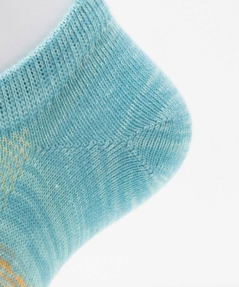 NAVY  アンクルソックス グラデーションメッシュ レディース商品画像-9