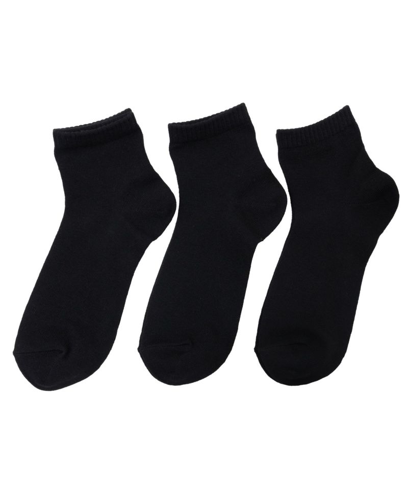 NAVY  クォーターソックス アソート 3足組 レディース商品画像-1