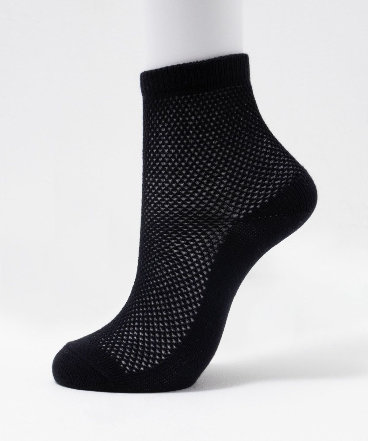 NAVY クォーターソックス ビッグメッシュ レディース