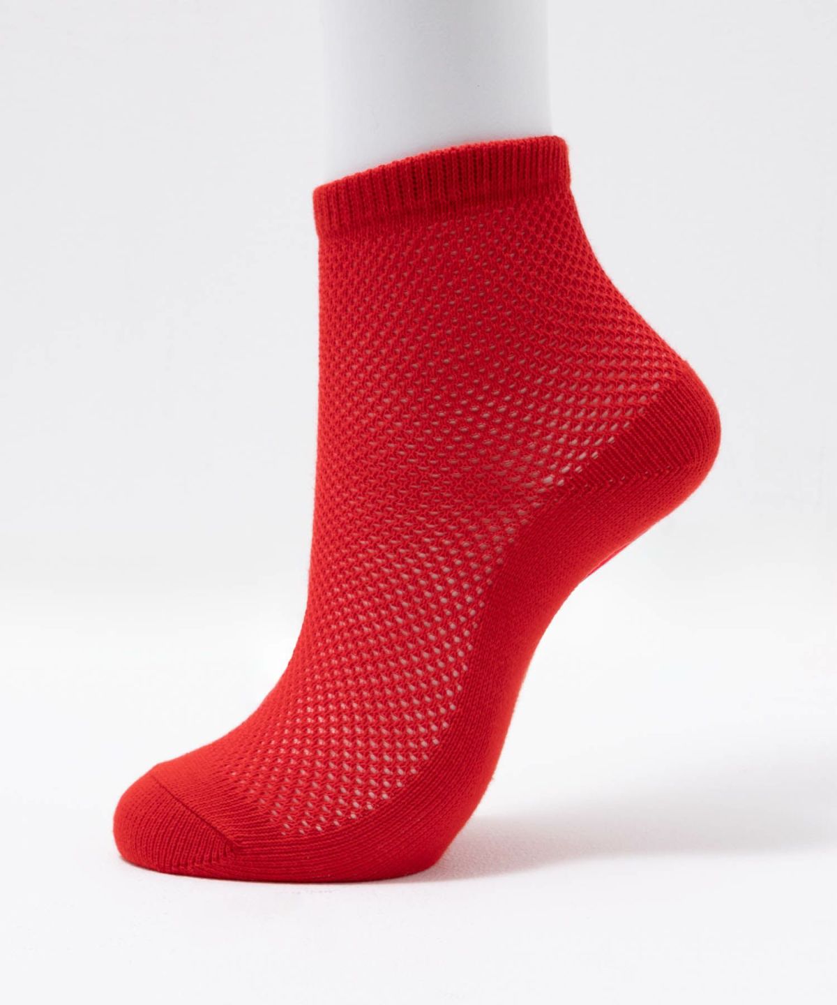 NAVY クォーターソックス ビッグメッシュ レディース