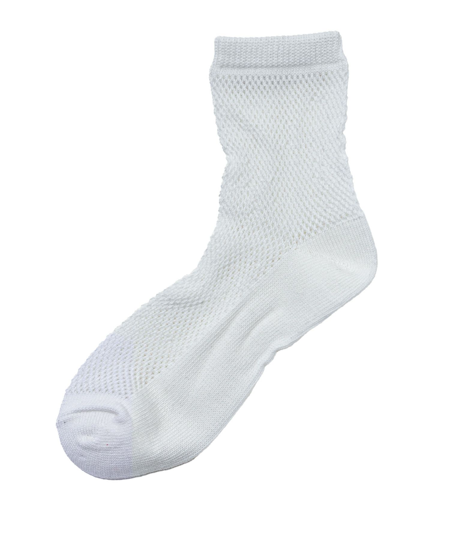 NAVY クォーターソックス ビッグメッシュ レディース