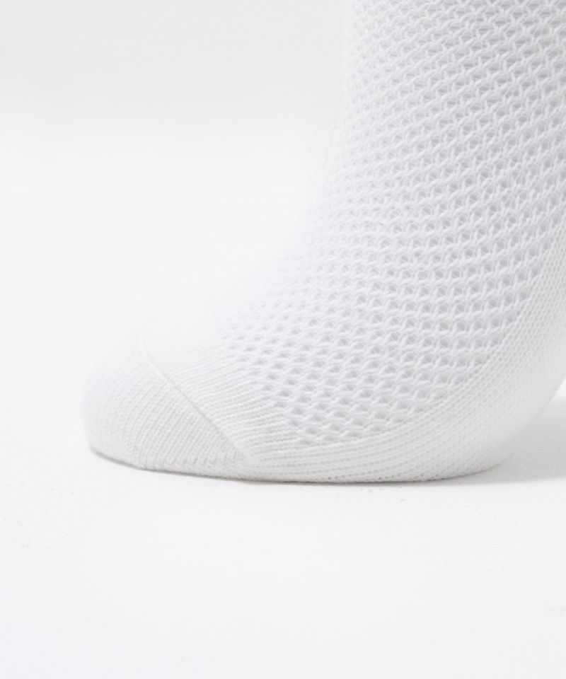 NAVY  クォーターソックス ビッグメッシュ レディース商品画像-14