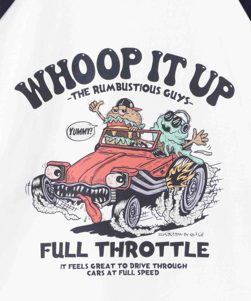 ラグランフードプリントTシャツ メンズ メール便 対応商品商品画像-13