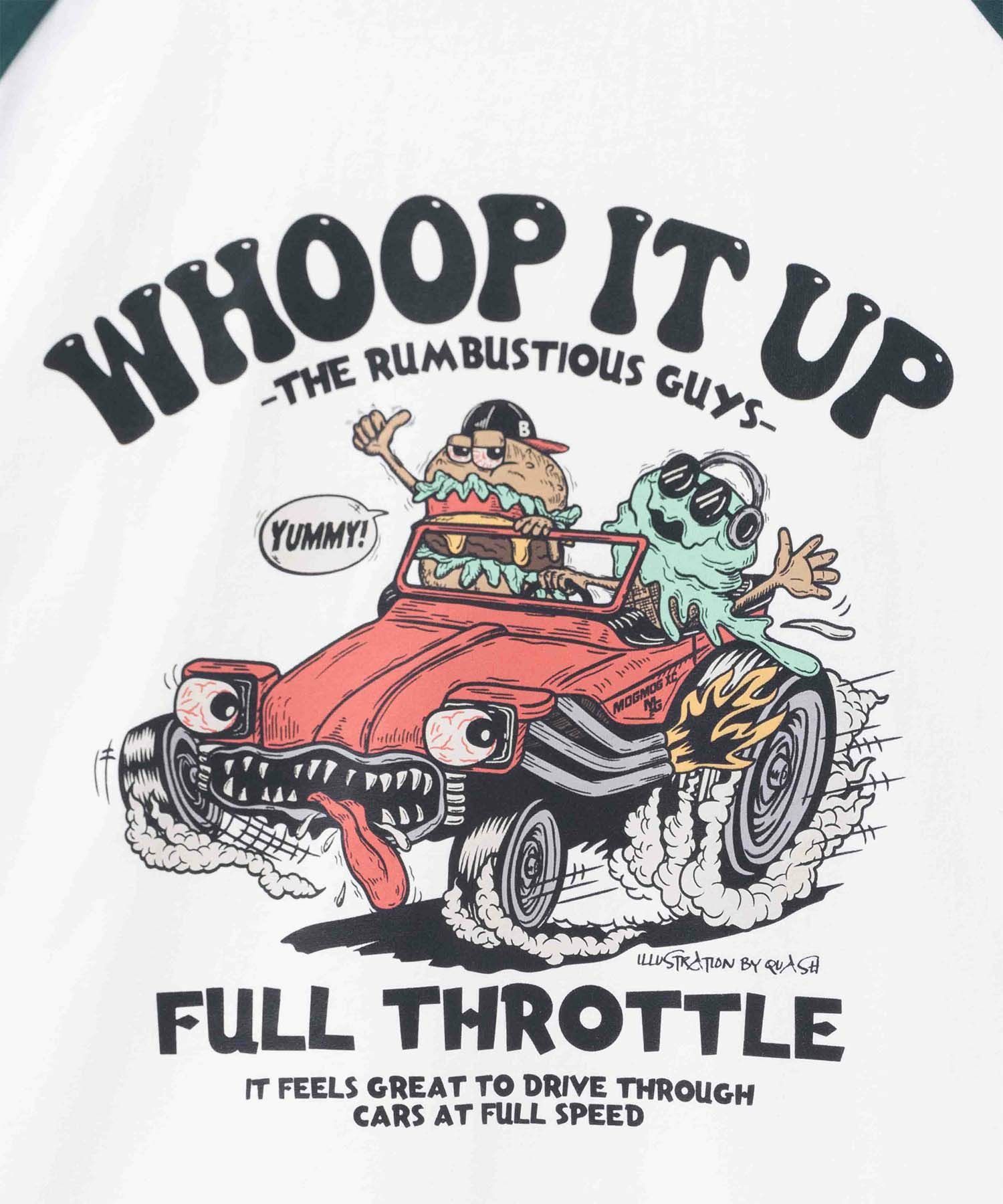 ラグランフードプリントTシャツ メンズ ネコポス 対応商品