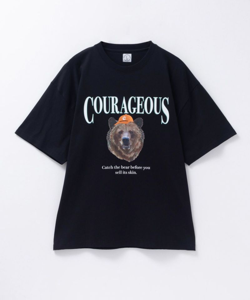 アニマルプリントTシャツ メンズ