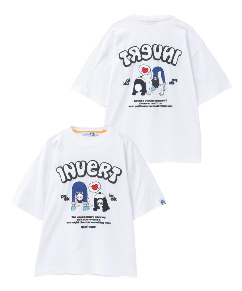 QUASH×hoppe サッカサマいろはTシャツ メンズ ネコポス 対応商品商品画像-1