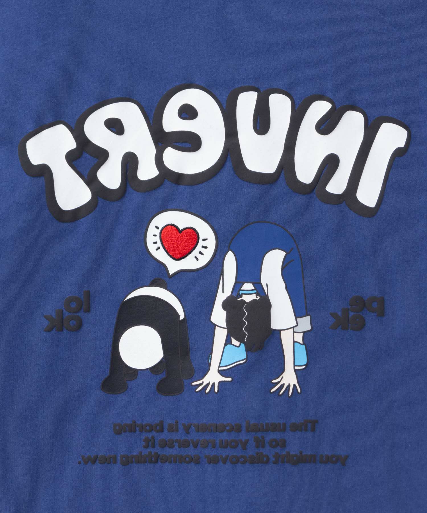QUASH×hoppe サッカサマいろはTシャツ メンズ メール便 対応商品商品画像-10