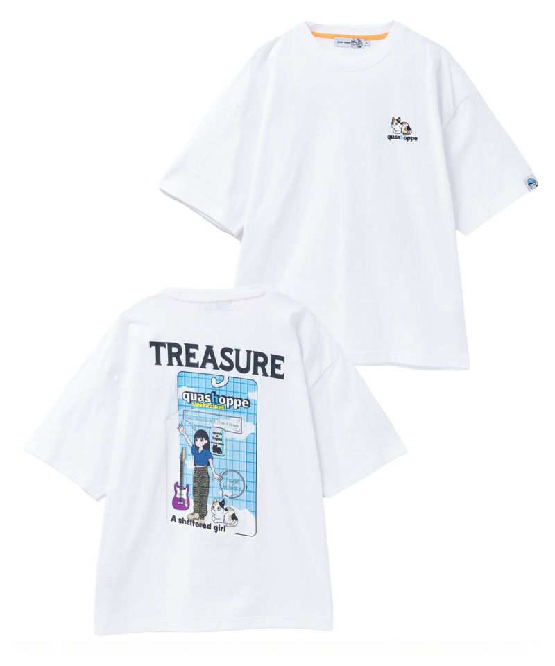 QUASH×hoppe サッカサマいろはTシャツ メンズ メール便 対応商品商品画像-1