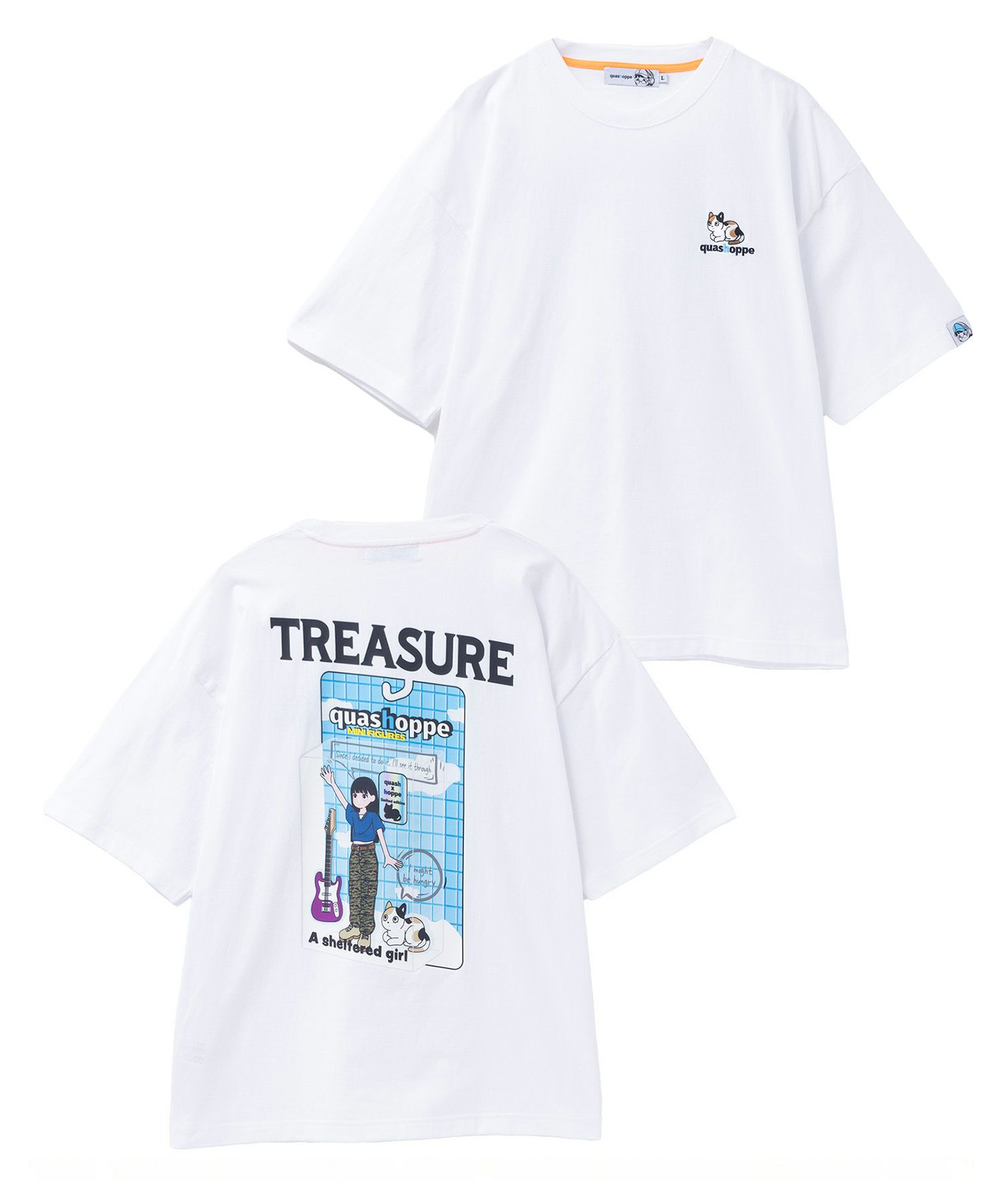 QUASH×hoppe サッカサマいろはTシャツ メンズ メール便 対応商品商品サムネイル-1