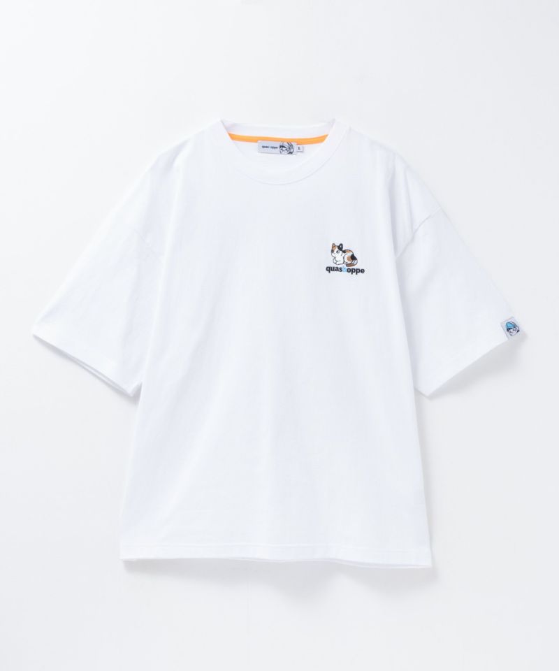 QUASH×hoppe サッカサマいろはTシャツ メンズ メール便 対応商品商品画像-3
