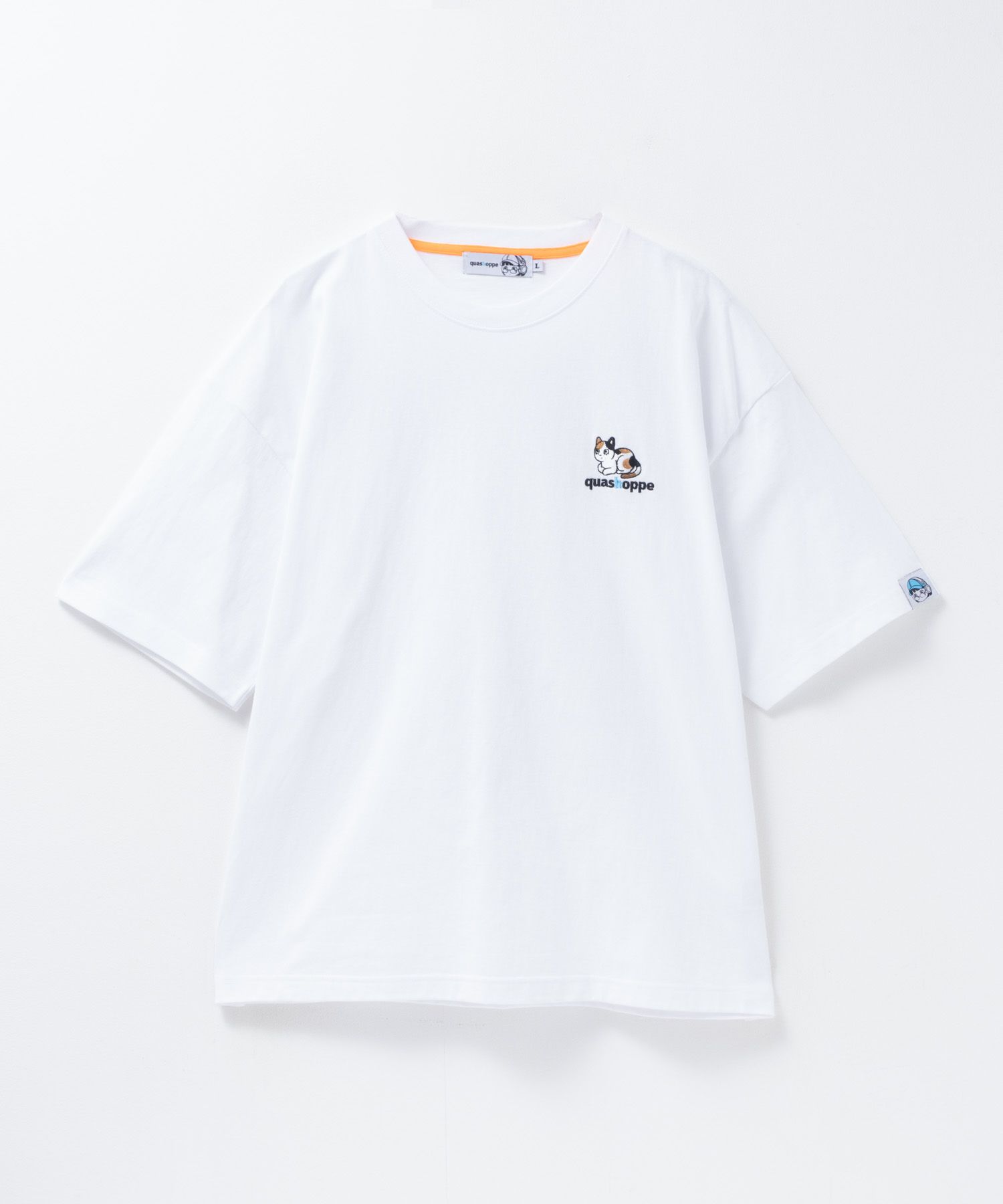 QUASH×hoppe サッカサマいろはTシャツ メンズ メール便 対応商品商品画像-3