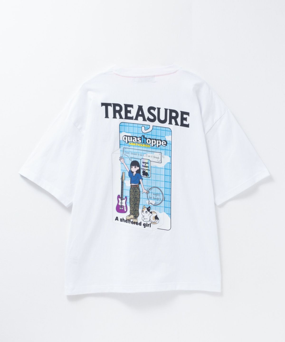 QUASH×hoppe サッカサマいろはTシャツ メンズ ネコポス 対応商品