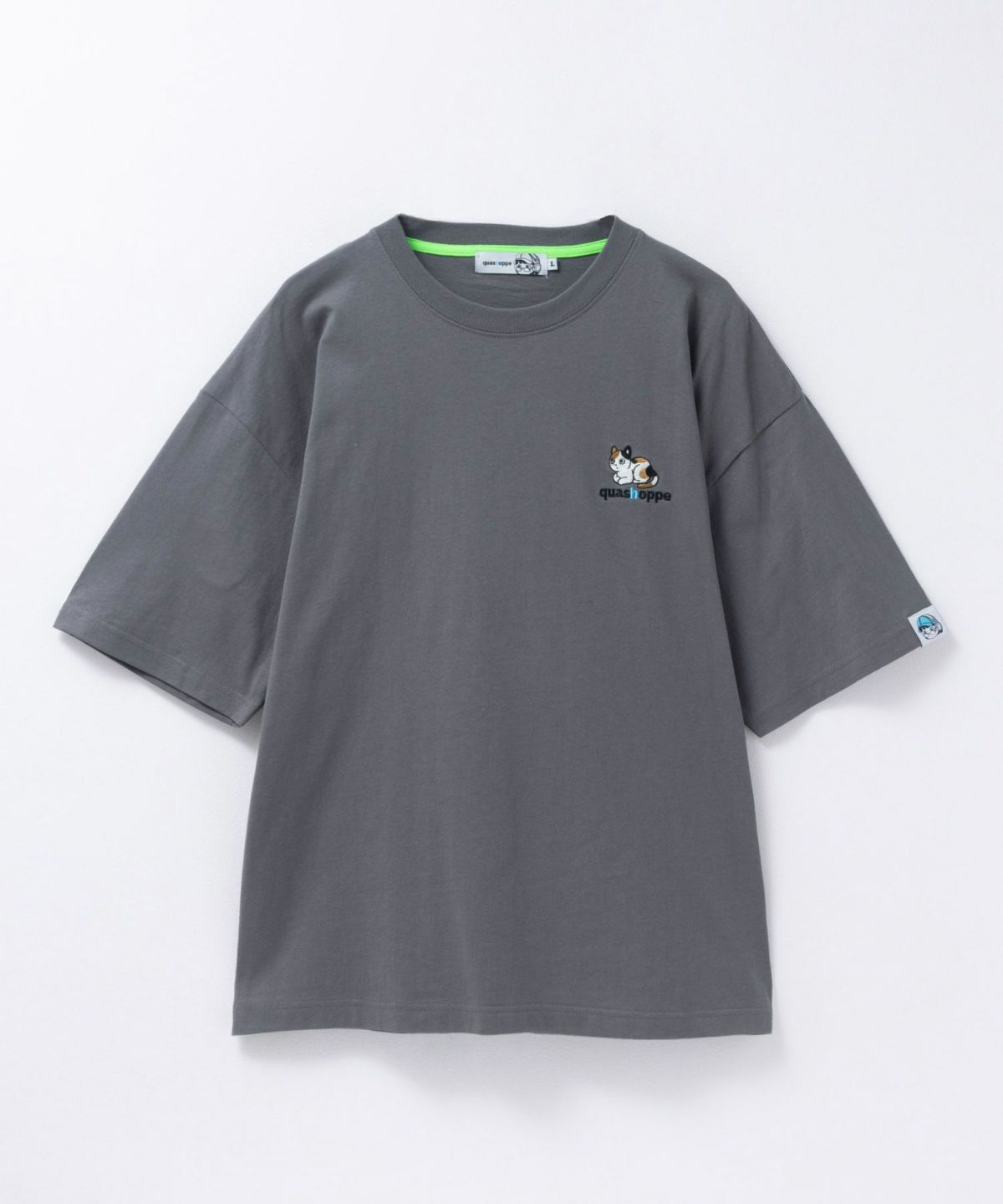 QUASH×hoppe サッカサマいろはTシャツ メンズ ネコポス 対応商品