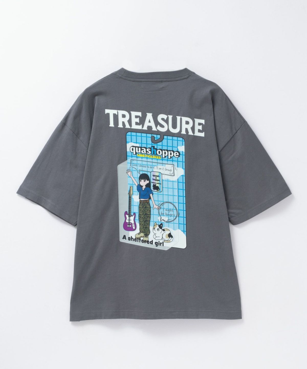 QUASH×hoppe サッカサマいろはTシャツ メンズ ネコポス 対応商品