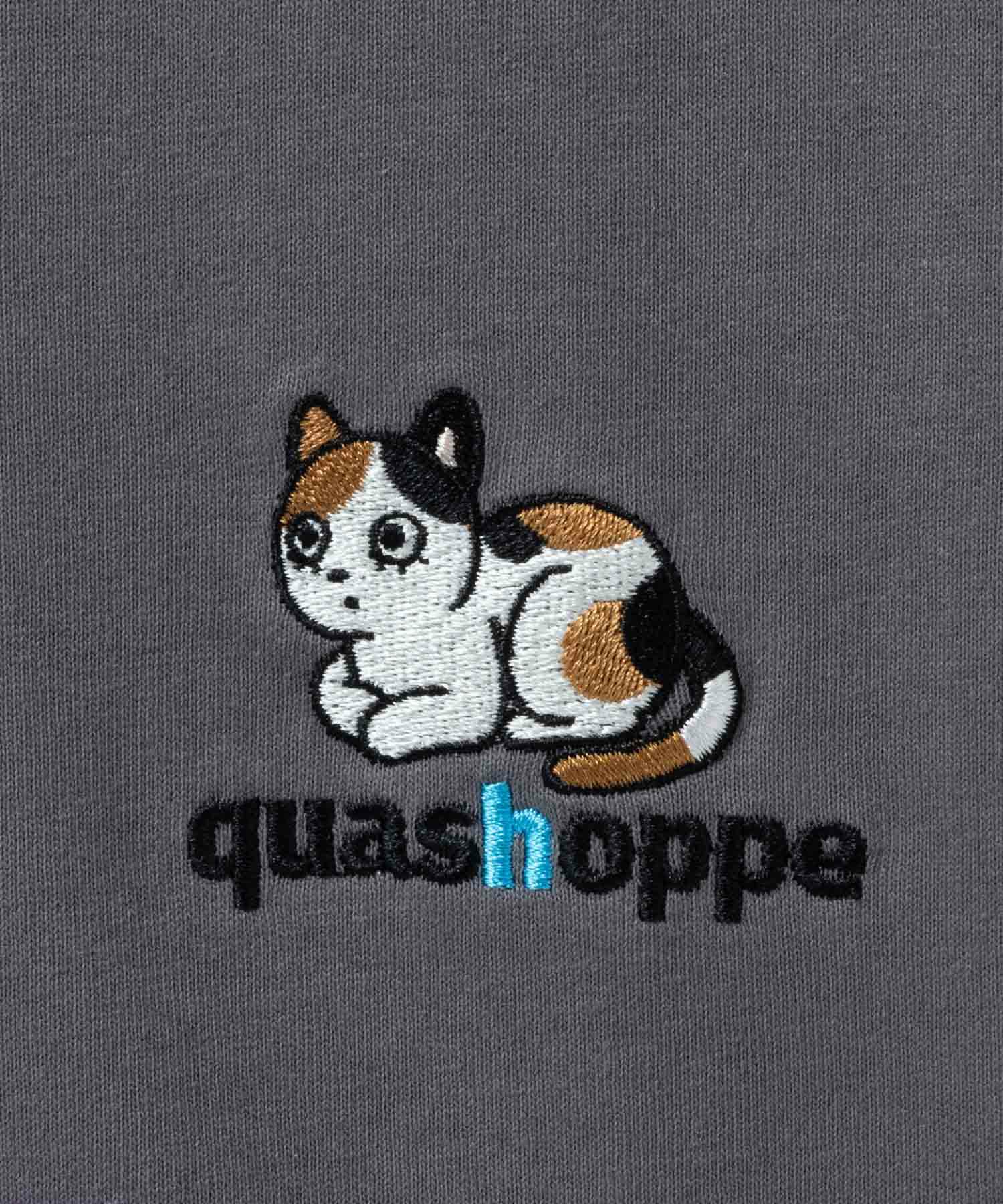 QUASH×hoppe サッカサマいろはTシャツ メンズ ネコポス 対応商品