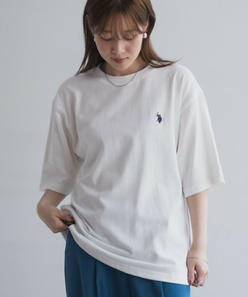 U.S. POLO ASSN. ワンポイントクルーネックTシャツ メンズ