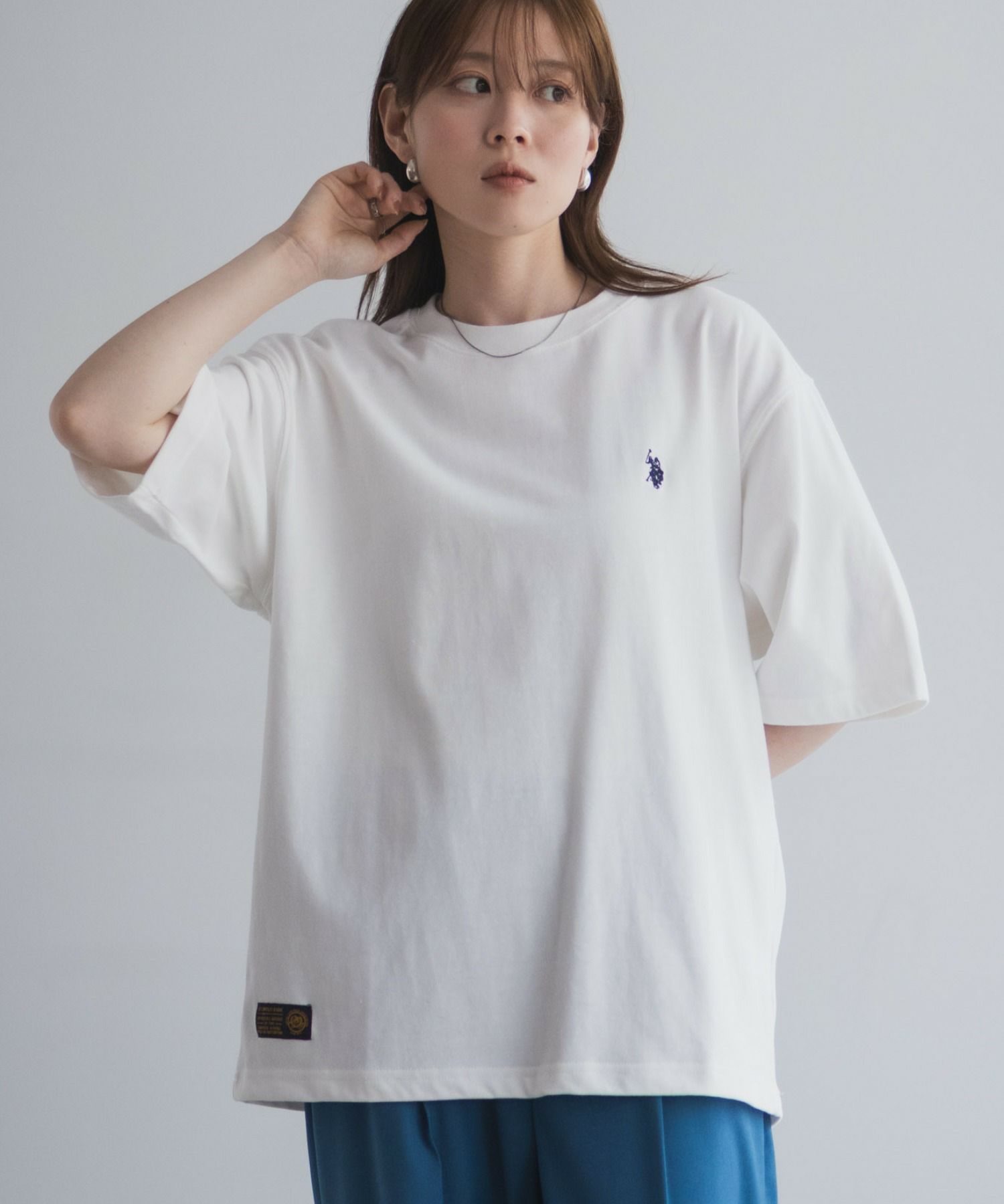 U.S. POLO ASSN.  ワンポイントクルーネックTシャツ メンズ メール便 対応商品商品サムネイル-6