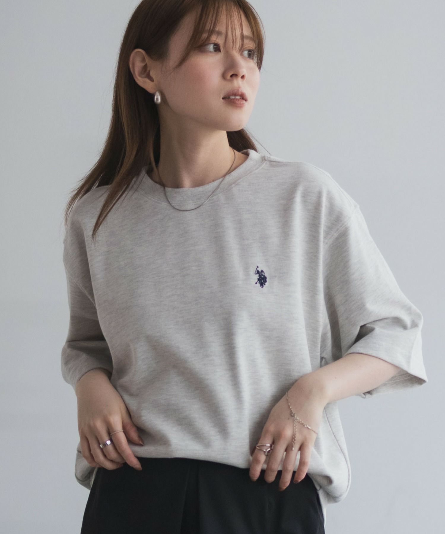 U.S. POLO ASSN.  ワンポイントクルーネックTシャツ メンズ メール便 対応商品商品サムネイル-13