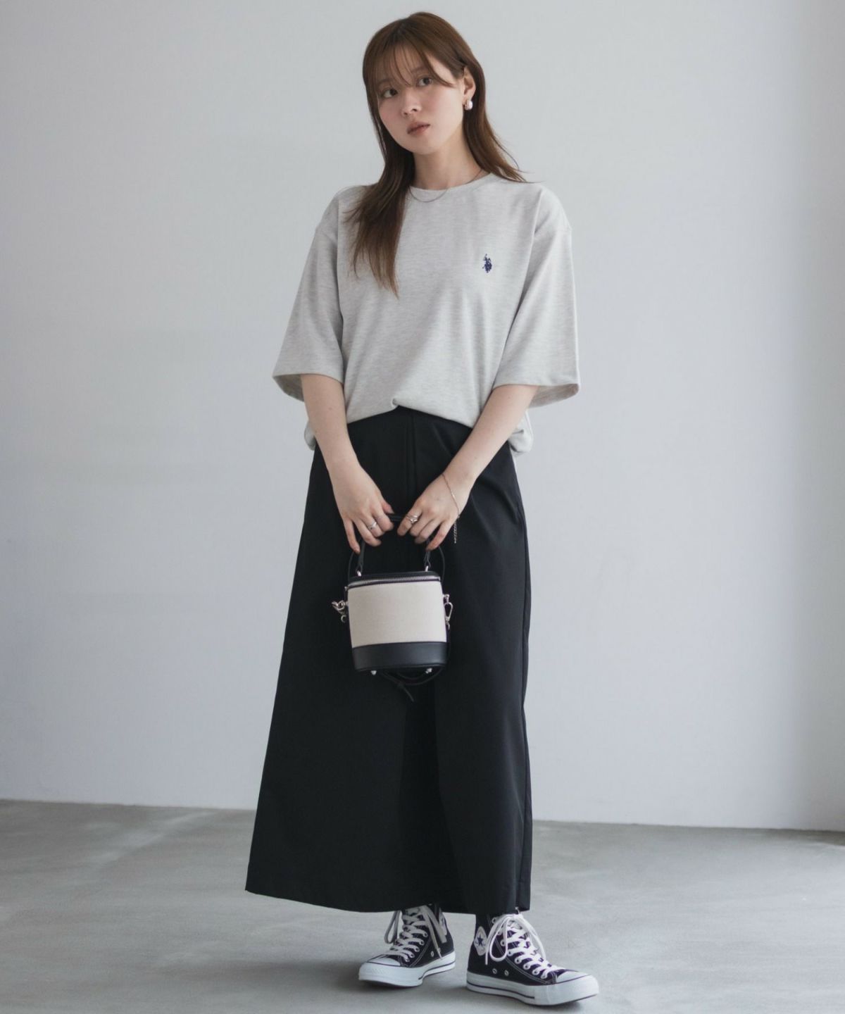 U.S. POLO ASSN. ワンポイントクルーネックTシャツ メンズ ネコポス 対応商品