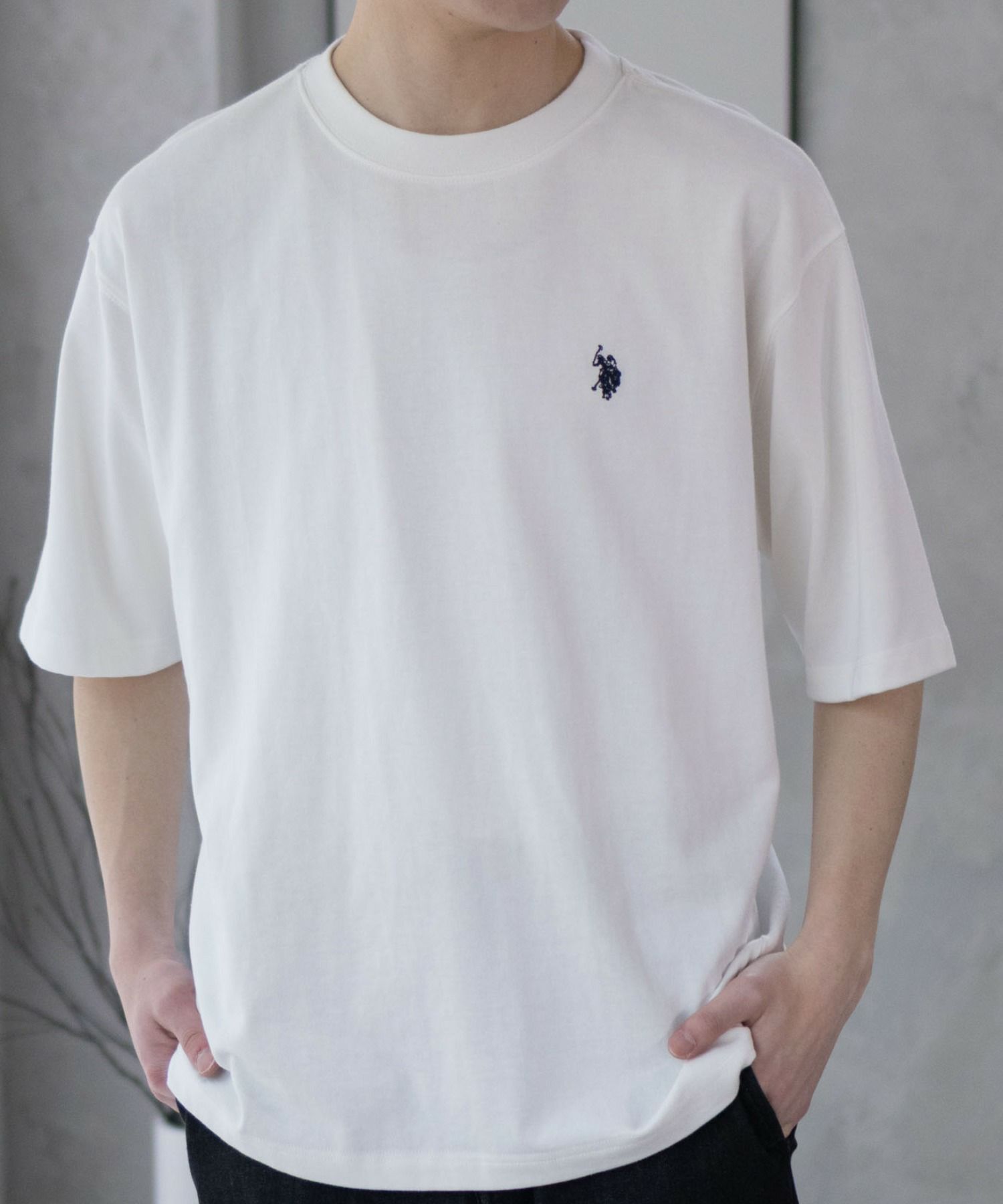 U.S. POLO ASSN.  ワンポイントクルーネックTシャツ メンズ メール便 対応商品商品サムネイル-19