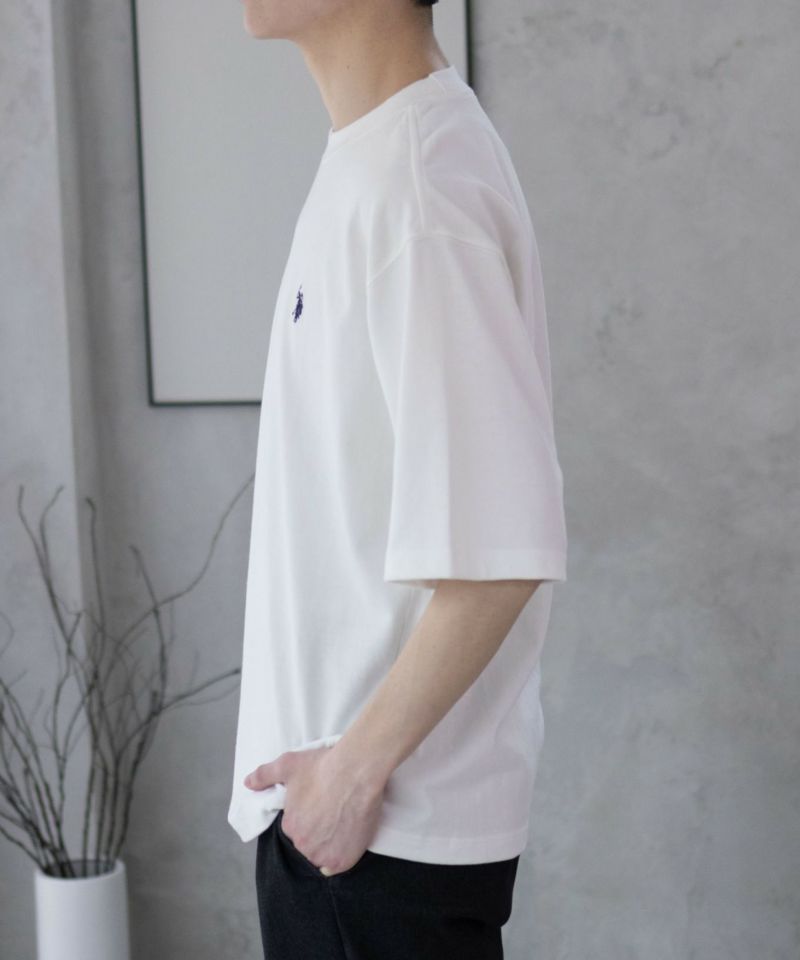 U.S. POLO ASSN. ワンポイントクルーネックTシャツ メンズ メール便 対応商品商品画像-20